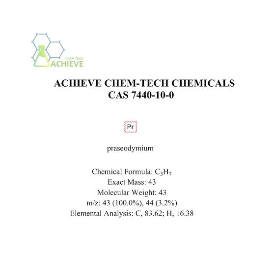 Praseodimi en pols CAS 7440-10-0