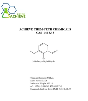 3-Metoxisalicilaldehid CAS 148-53-8