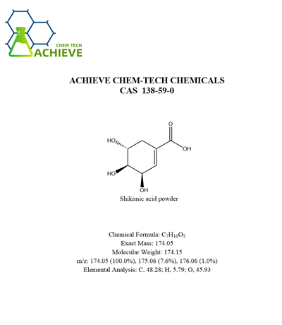 Àcid shikimic en pols CAS 138-59-0