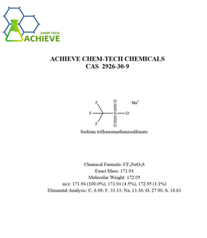 Trifluorometanosulfonat de sodi CAS 2926-30-9