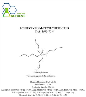 Titanat de tetrabutil CAS 5593-70-4